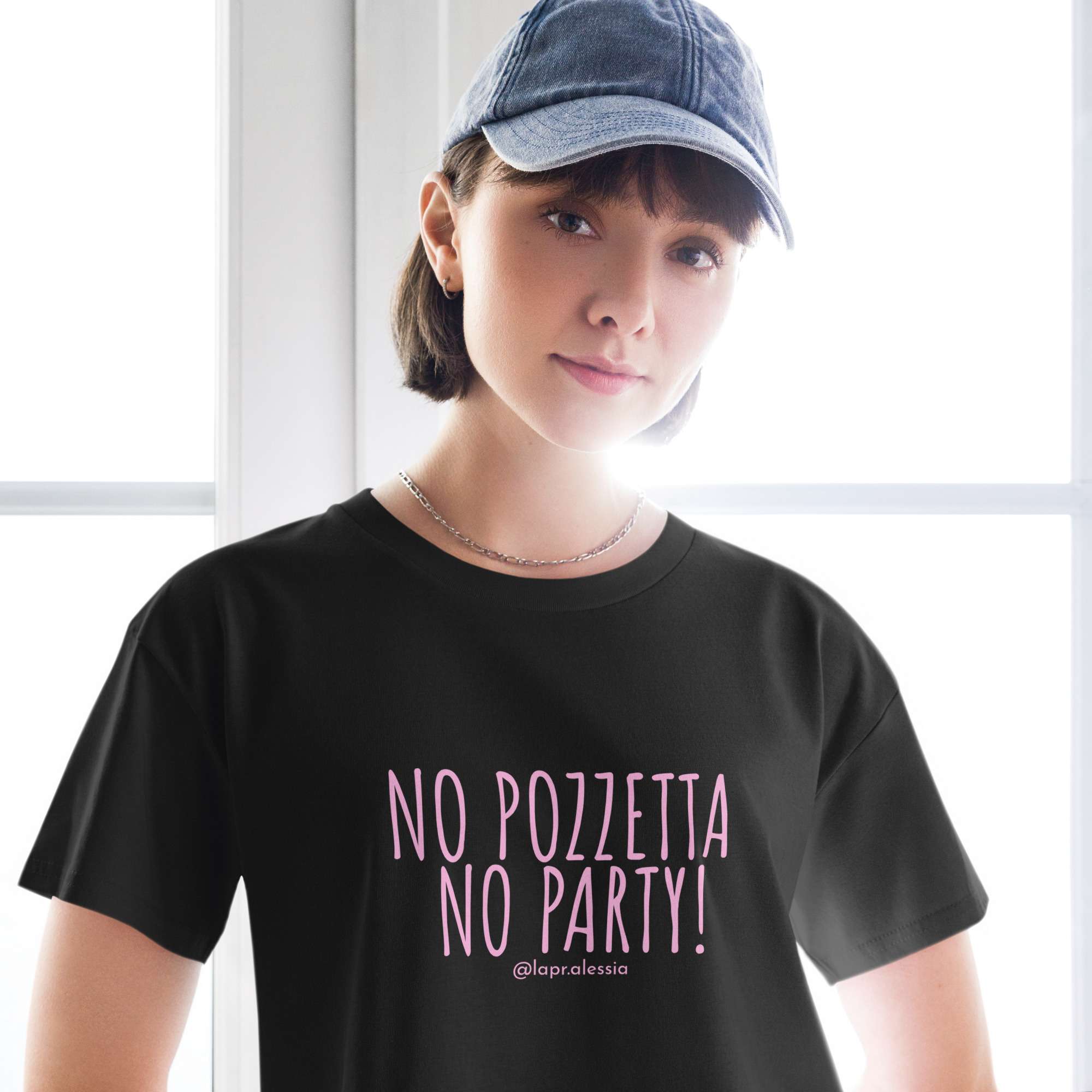 Crop top No Pozzetta, No Party! - immagine 5