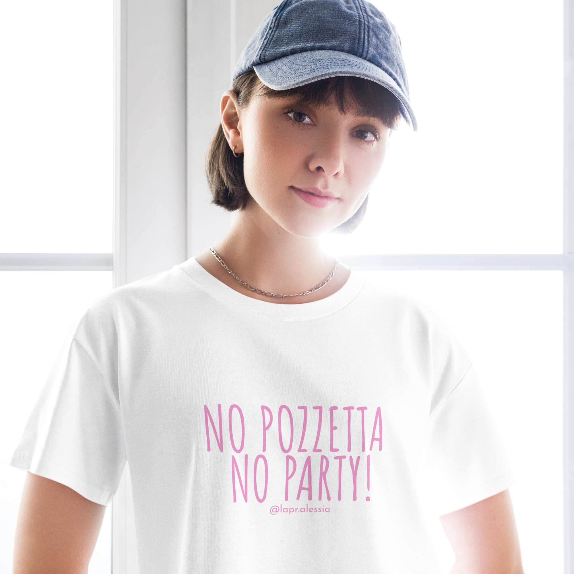 Crop top No Pozzetta, No Party! - immagine 4